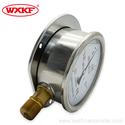 7000psi Bottom connection liquid filled pressure gauge